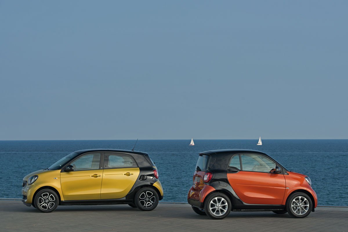 Nuevos smart fortwo y forfour, ¿la conquista definitiva de la ciudad?