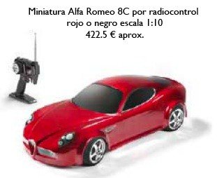 Catálogo productos del Grupo Fiat, ideas de regalos para Navidad