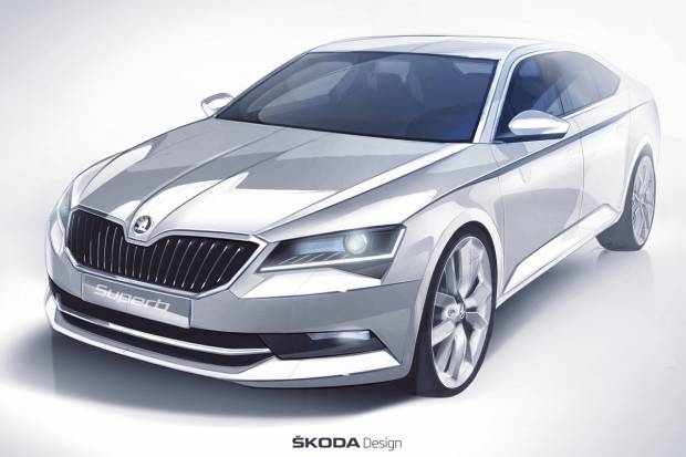 Primeras imágenes del nuevo Skoda Superb