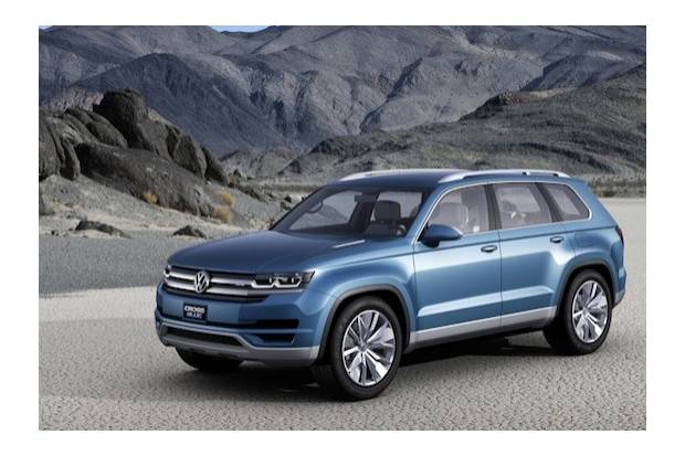 Volkswagen CrossBlue Concept: prototipo de SUV híbrido de 6 plazas