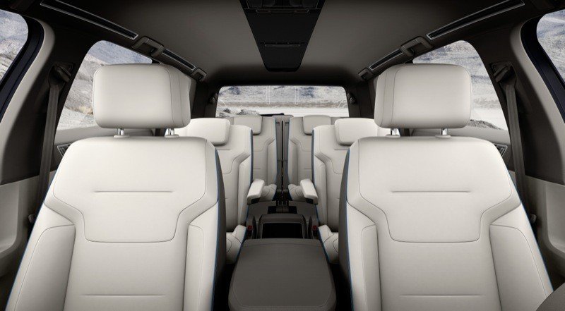 Volkswagen CrossBlue Concept: prototipo de SUV híbrido de 6 plazas