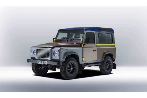 Land Rover Defender edición especial Paul Smith