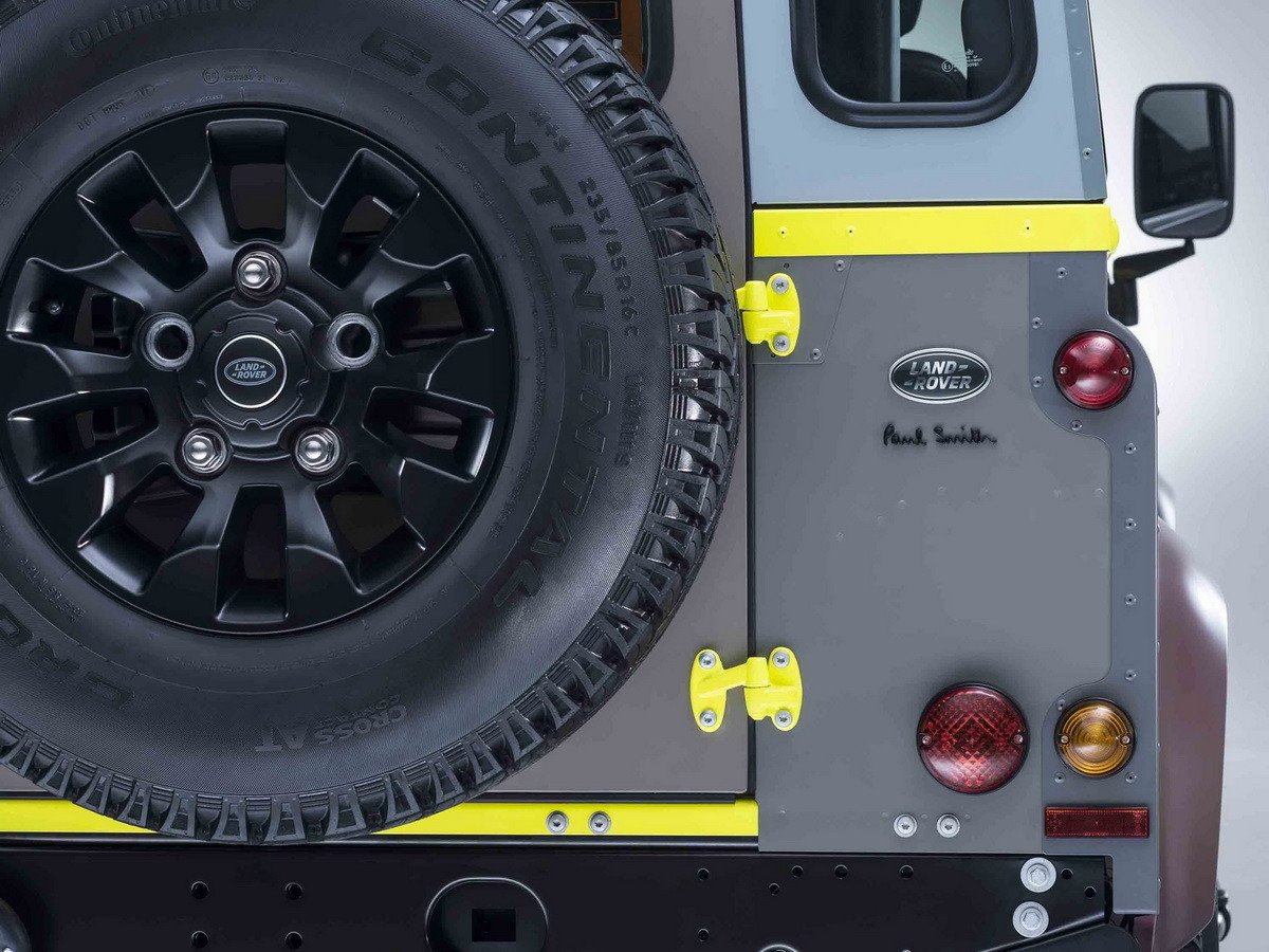 Land Rover Defender edición especial Paul Smith