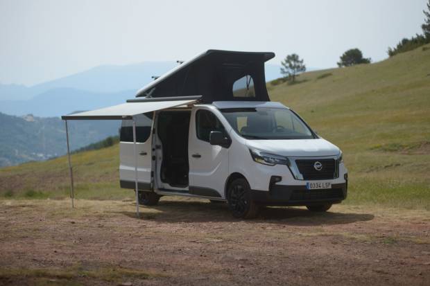 Nuevas versiones camper de Nissan para Townstar y Primastar