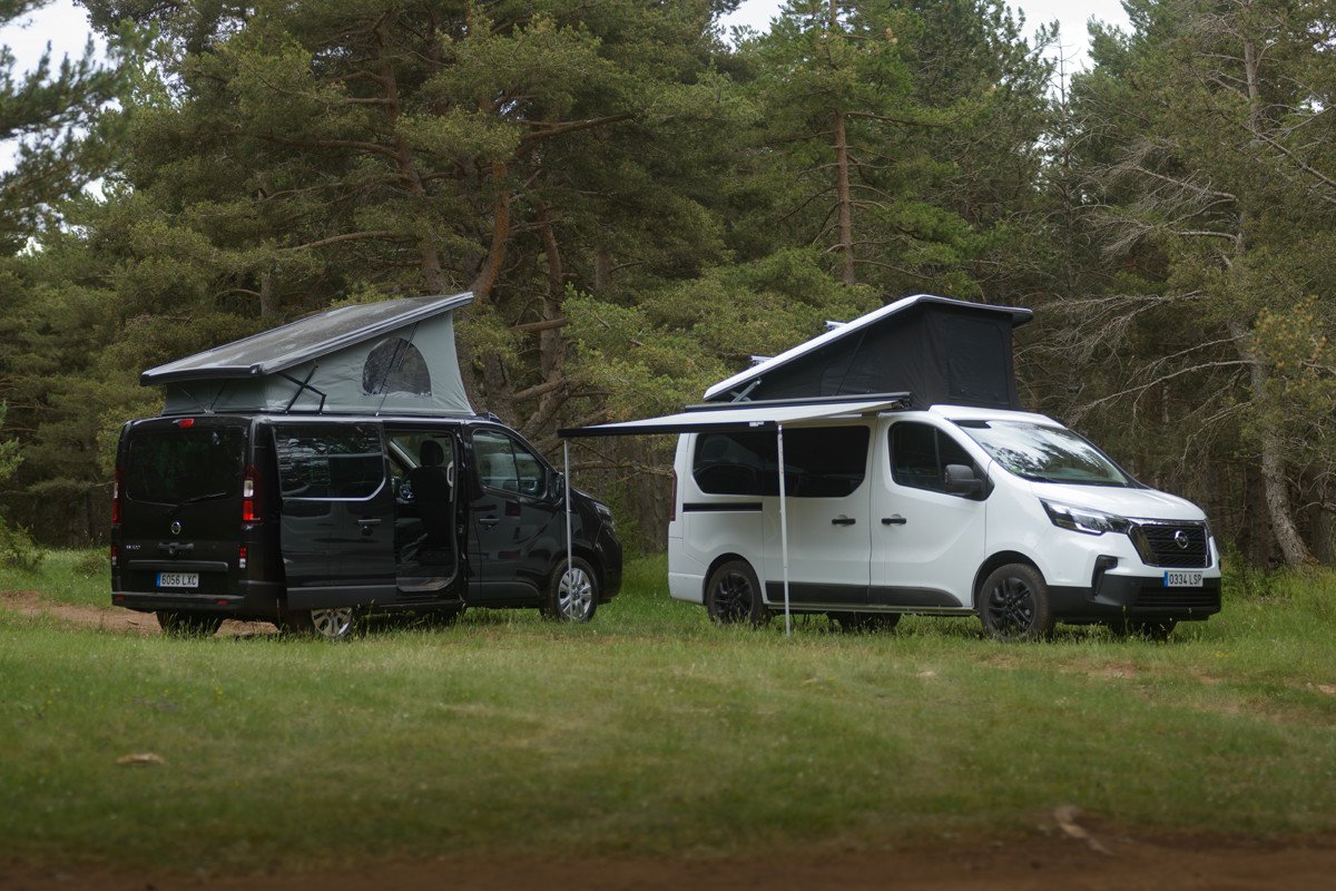Nuevas versiones camper de Nissan para Townstar y Primastar