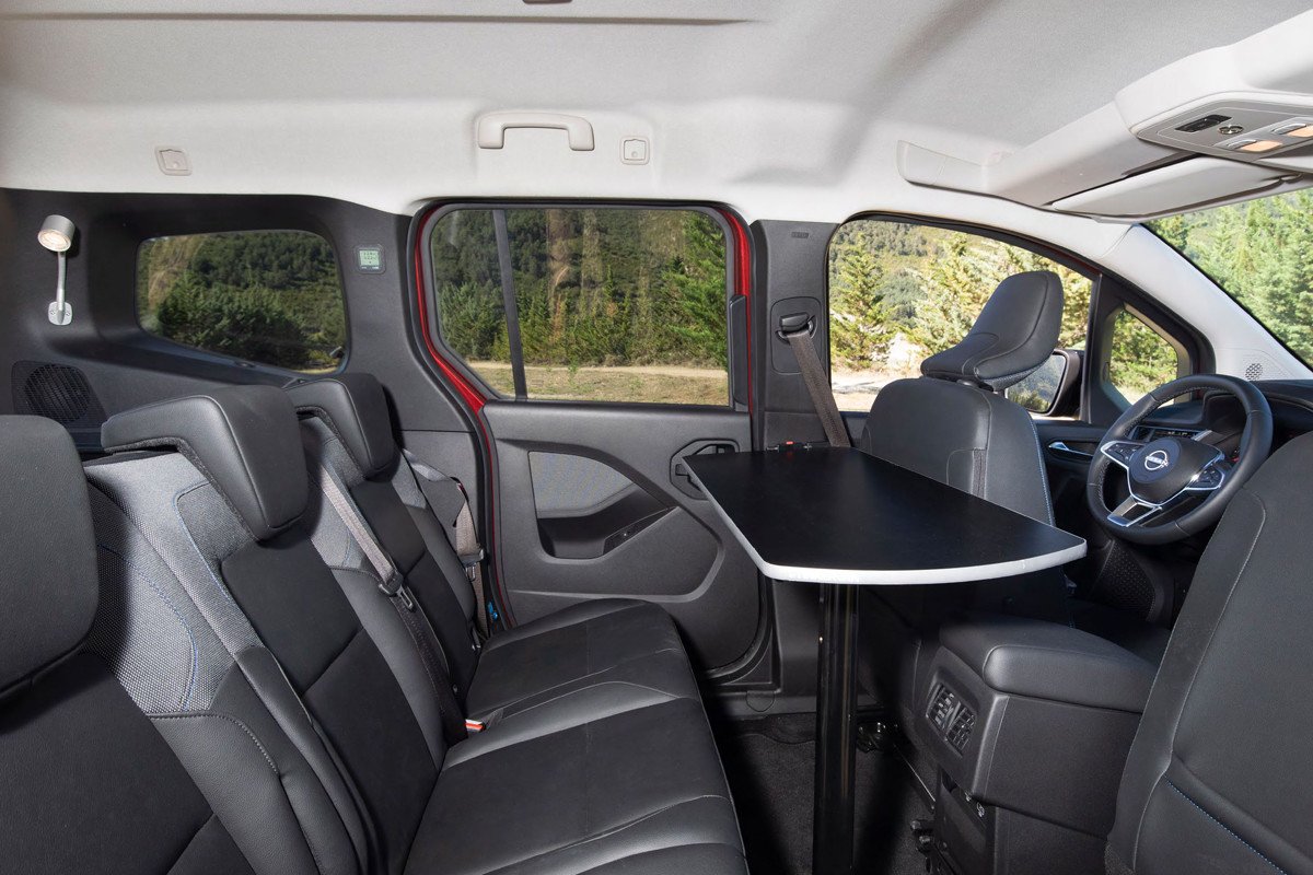 Nuevas versiones camper de Nissan para Townstar y Primastar