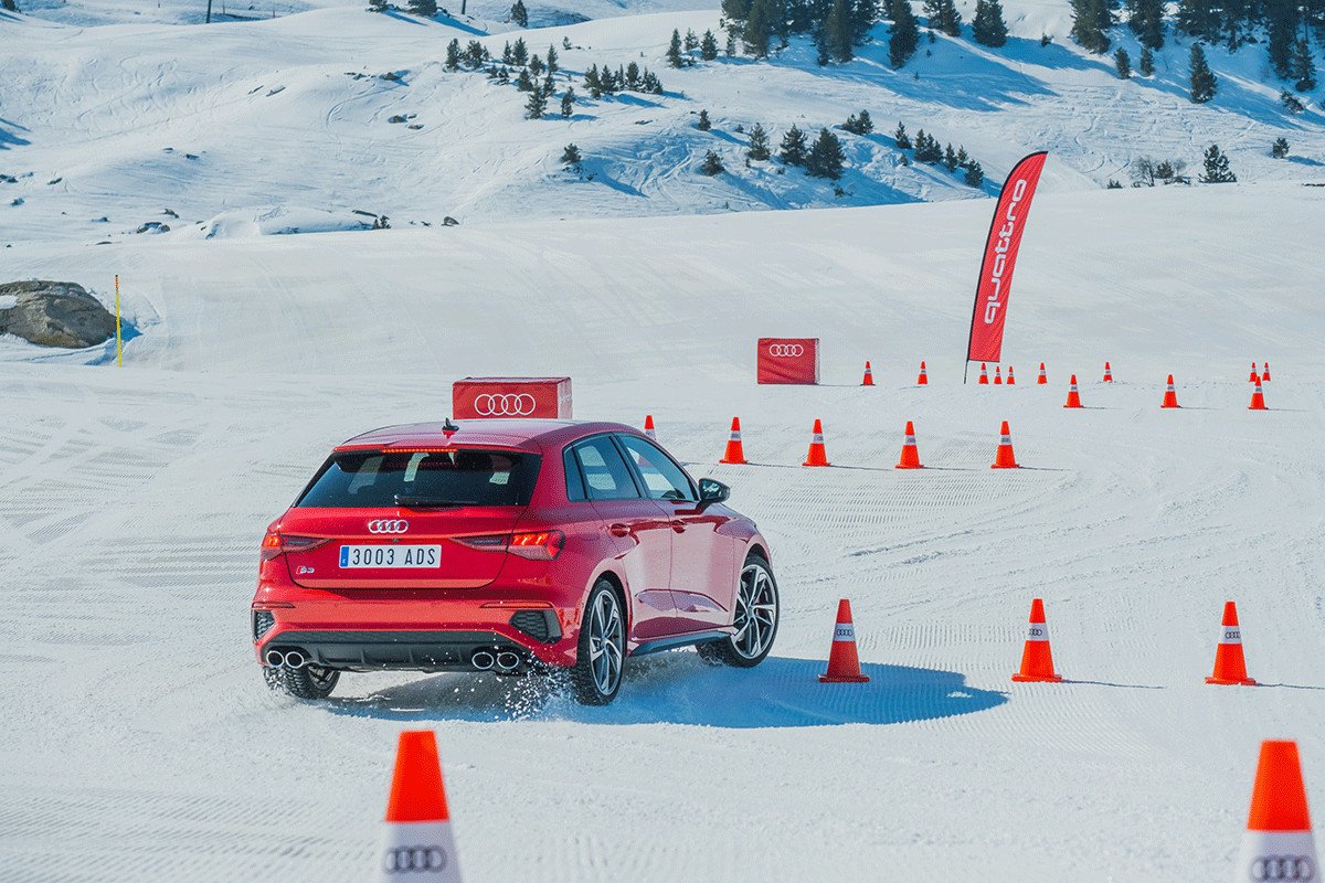 Nueva edición de los cursos Winter Audi driving experience