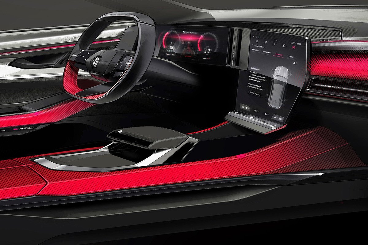 Interior del Renault Austral -Auto10