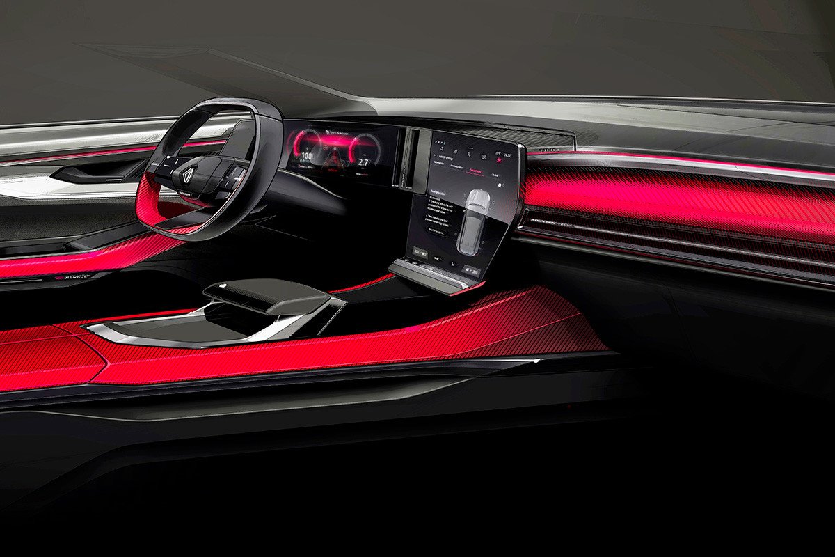 Nuevas imágenes del interior del Renault Austral