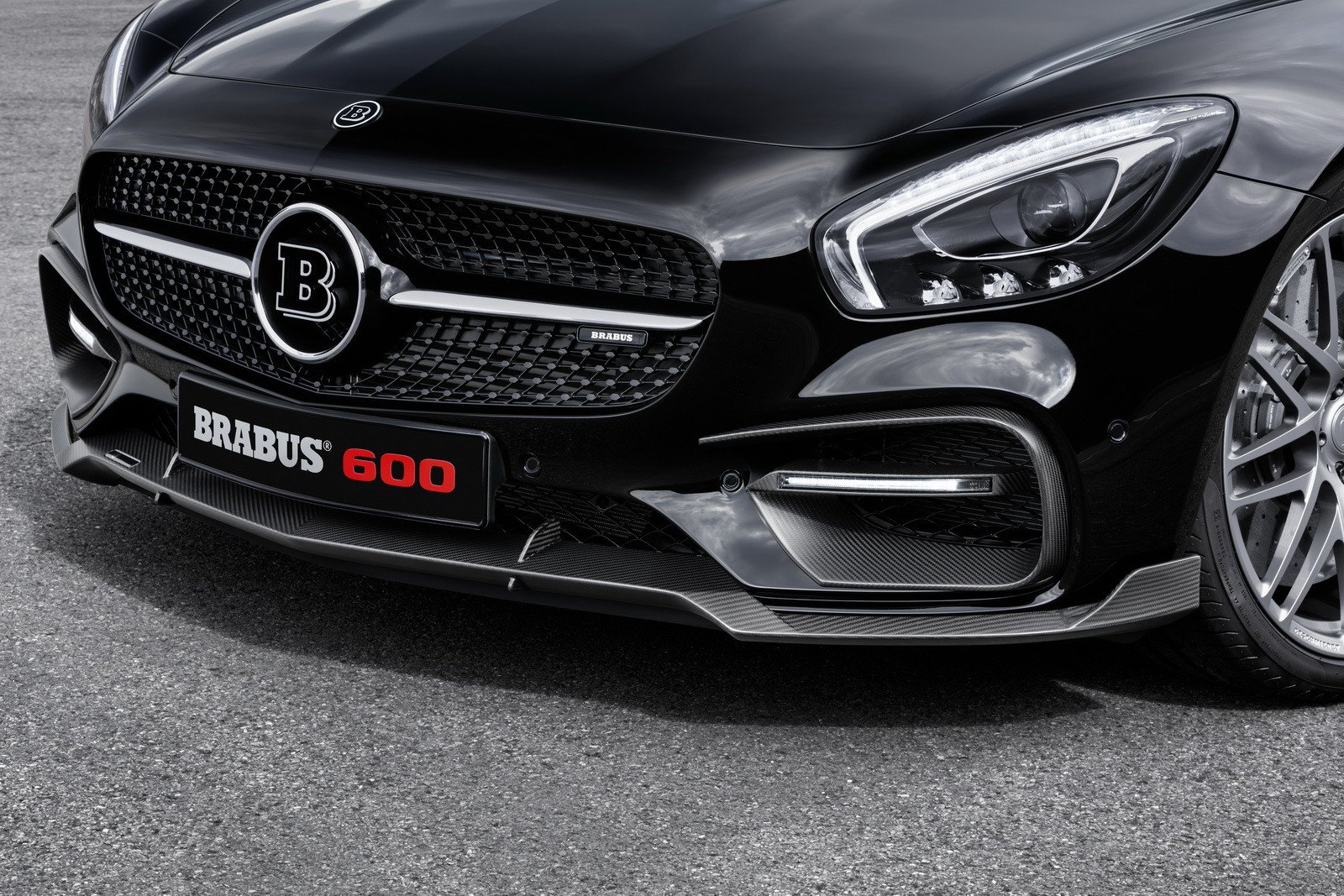 Brabus GTS600: tuning para el Mercedes AMG GT en Frankfurt