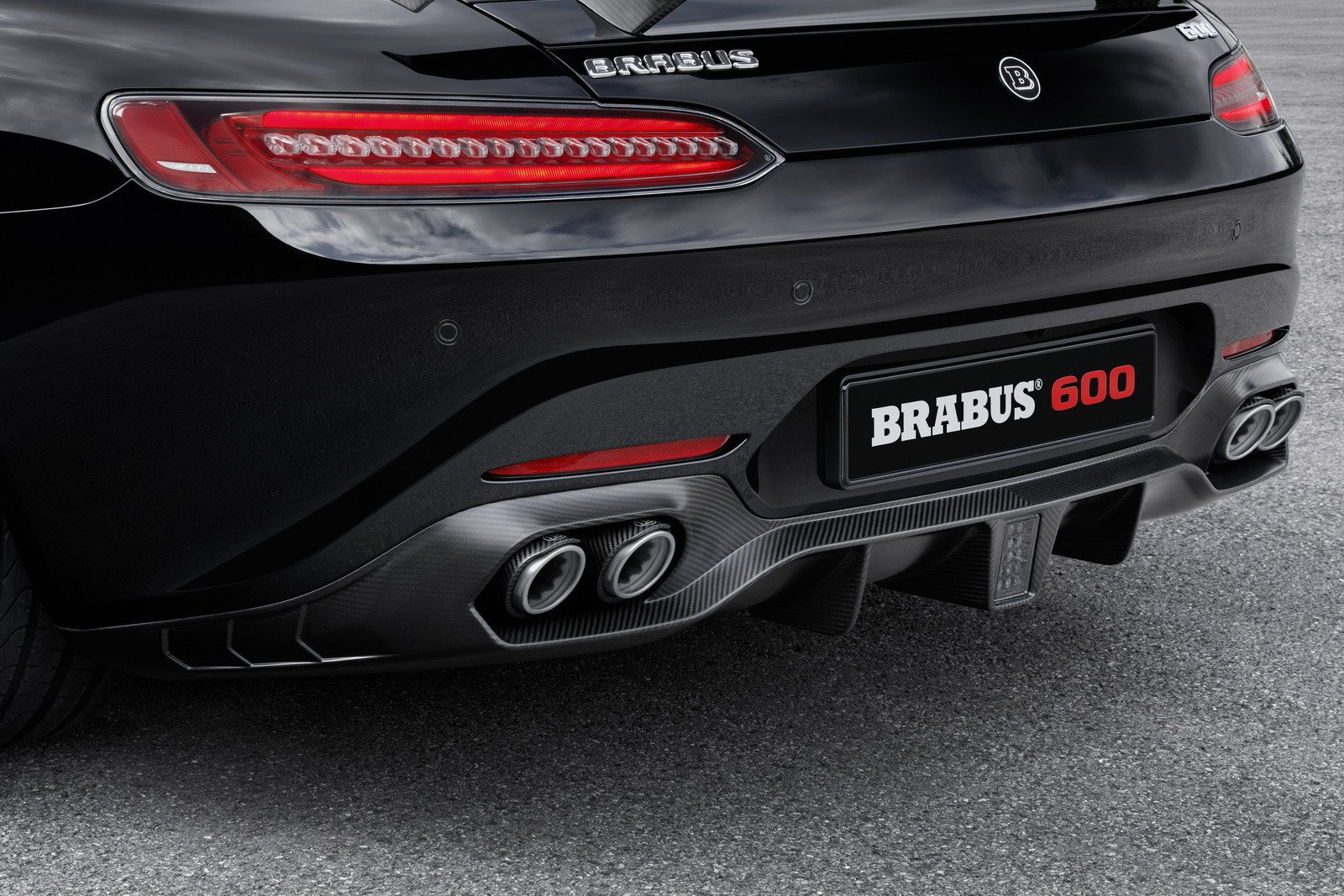 Brabus GTS600: tuning para el Mercedes AMG GT en Frankfurt