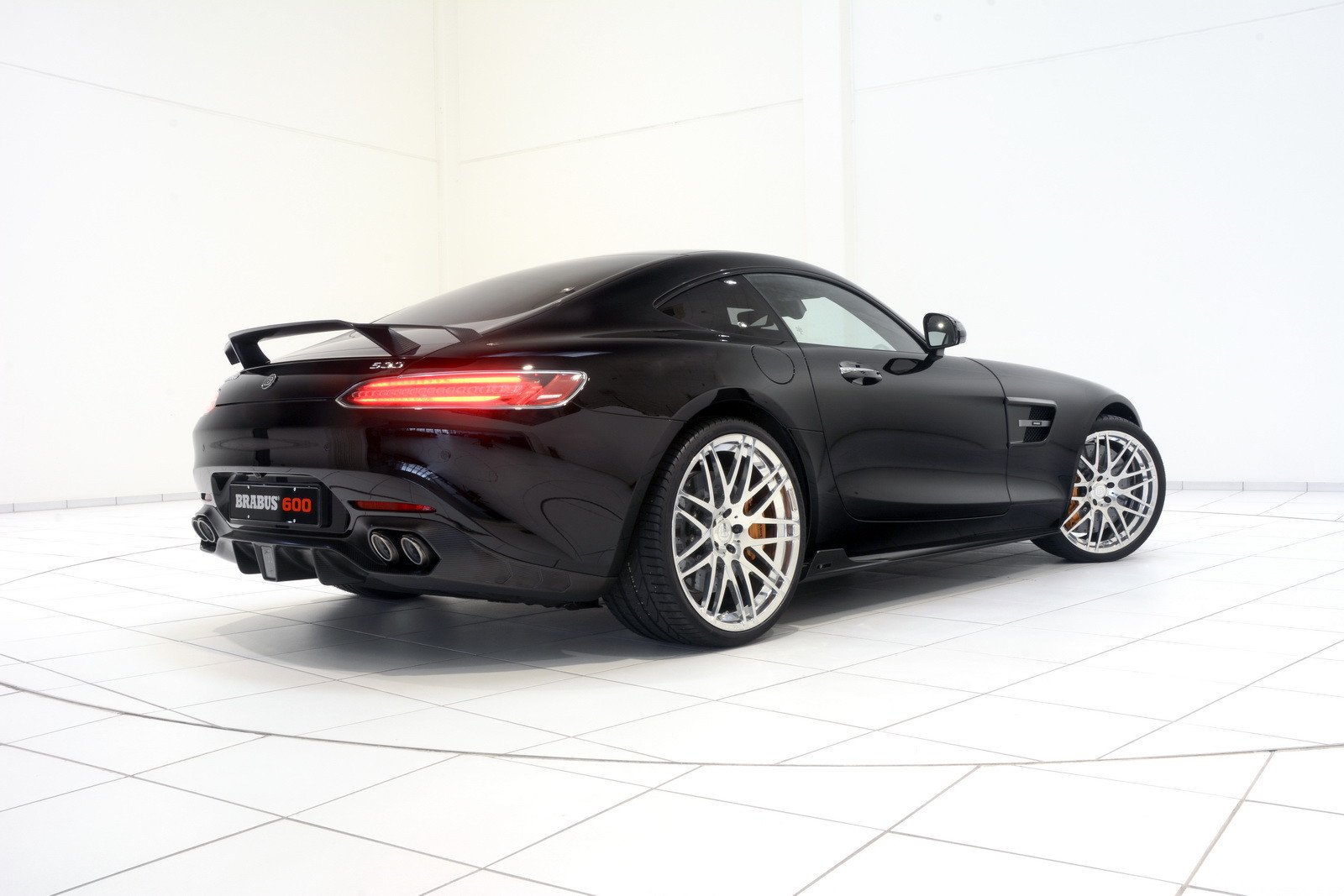 Brabus GTS600: tuning para el Mercedes AMG GT en Frankfurt