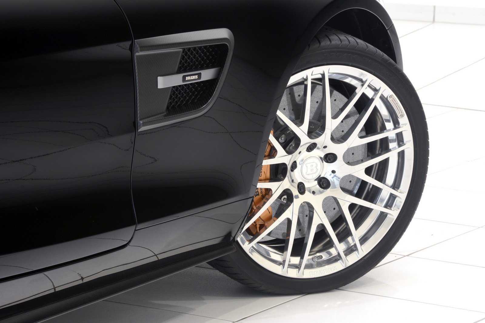 Brabus GTS600: tuning para el Mercedes AMG GT en Frankfurt