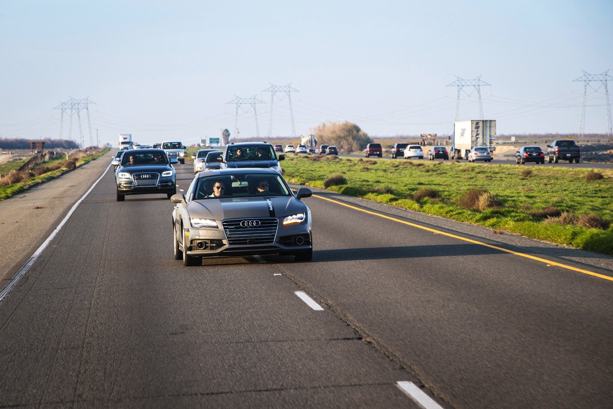 El Audi A7 piloted driving concept recorre 885 km por carreteras abiertas