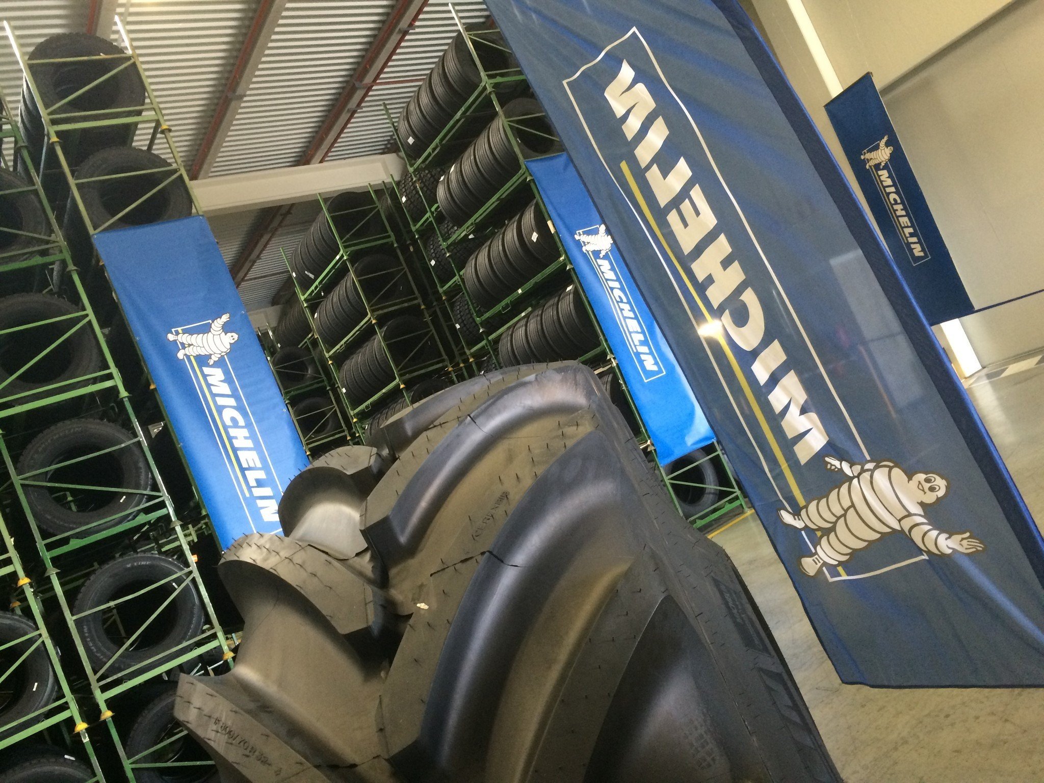 Así es el nuevo centro de distribución Michelin para España y Portugal