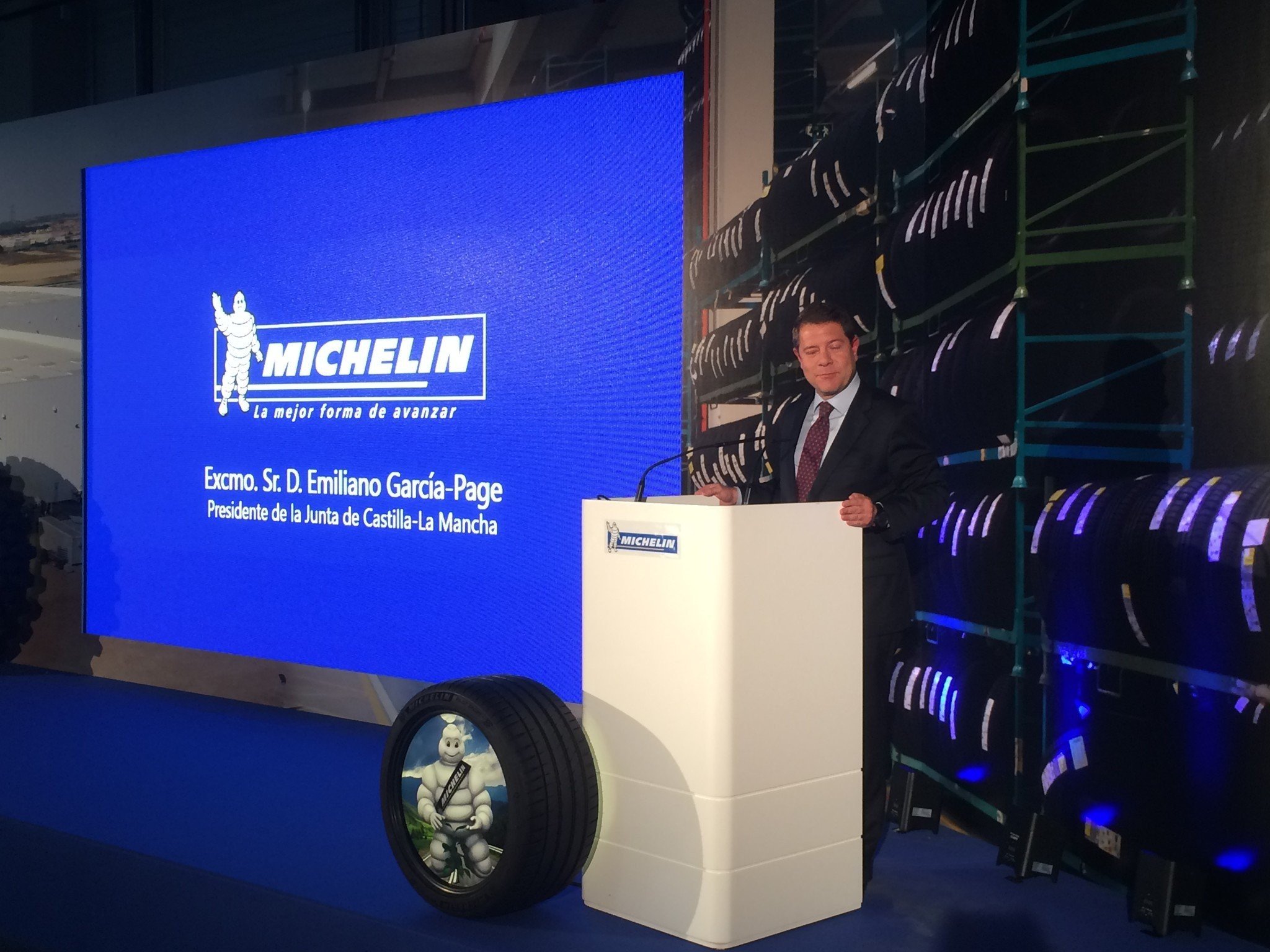 Así es el nuevo centro de distribución Michelin para España y Portugal