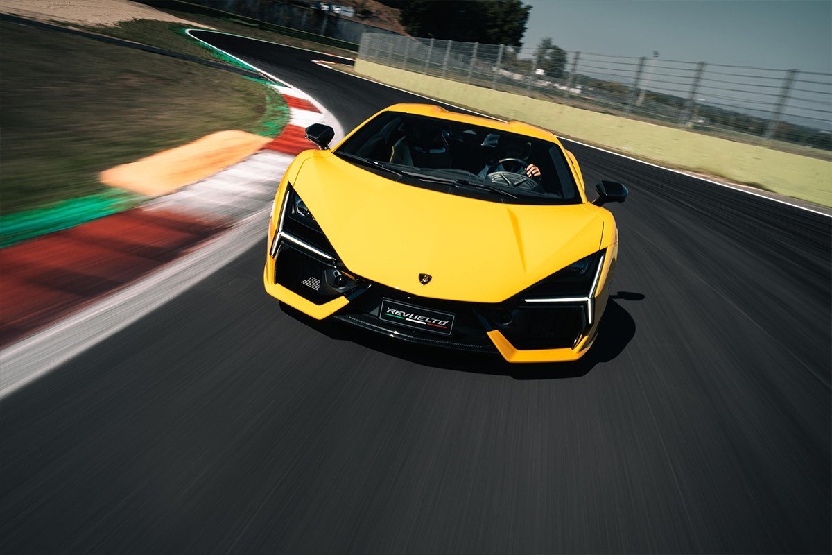 cuidar la pintura del coche Lamborghini