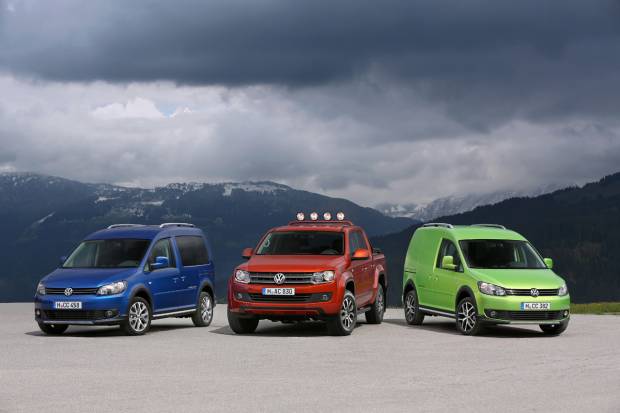 Nuevos Volkwagen Amarok Canyon y Volkswagen Cross Caddy
