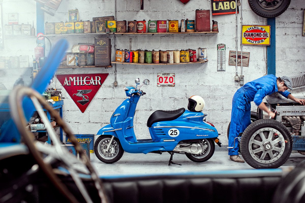 Peugeot Django 125, amor a primera vista
