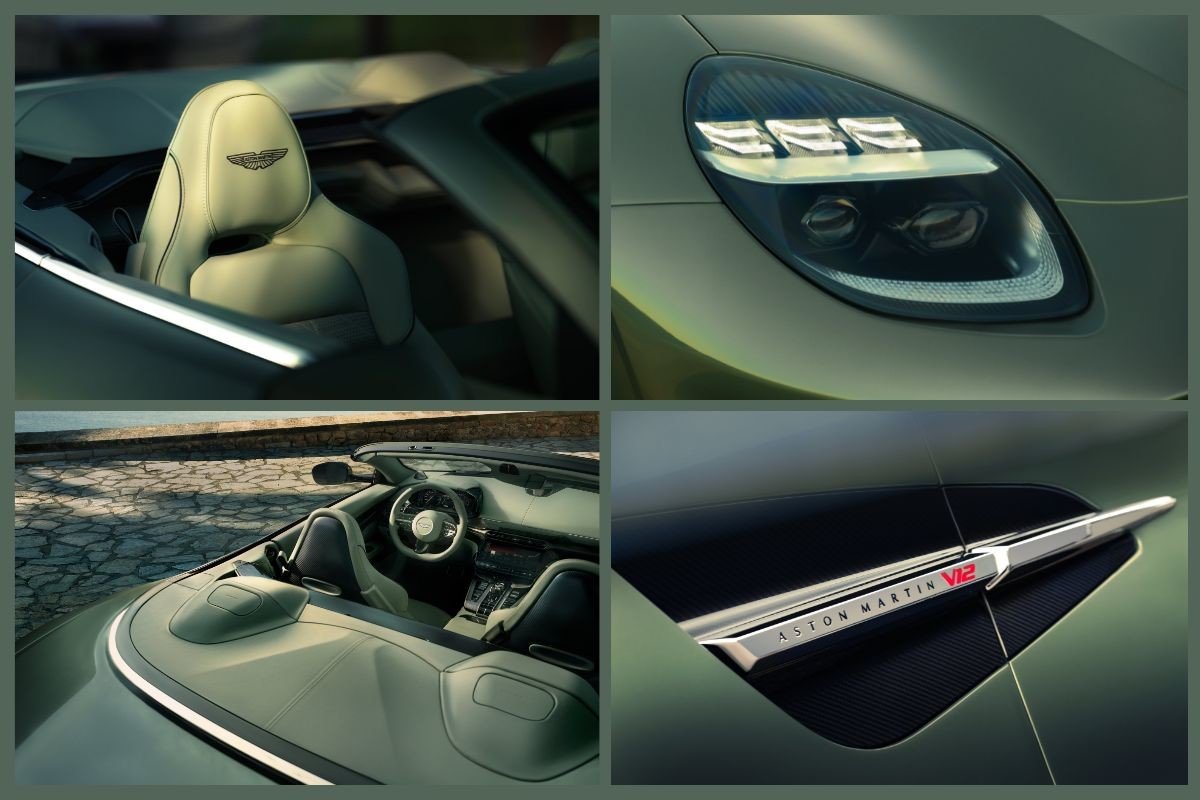 Nuevo Aston Martin Vanquish Volante: V12 con 835 CV y descapotable con techo de tela