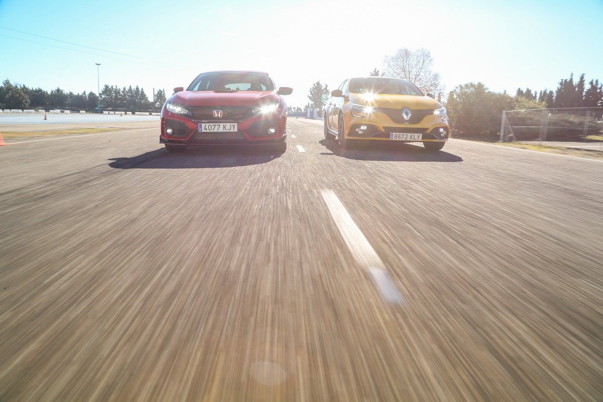 Comparativa: Honda Civic Type R vs Renault Mégane R.S.