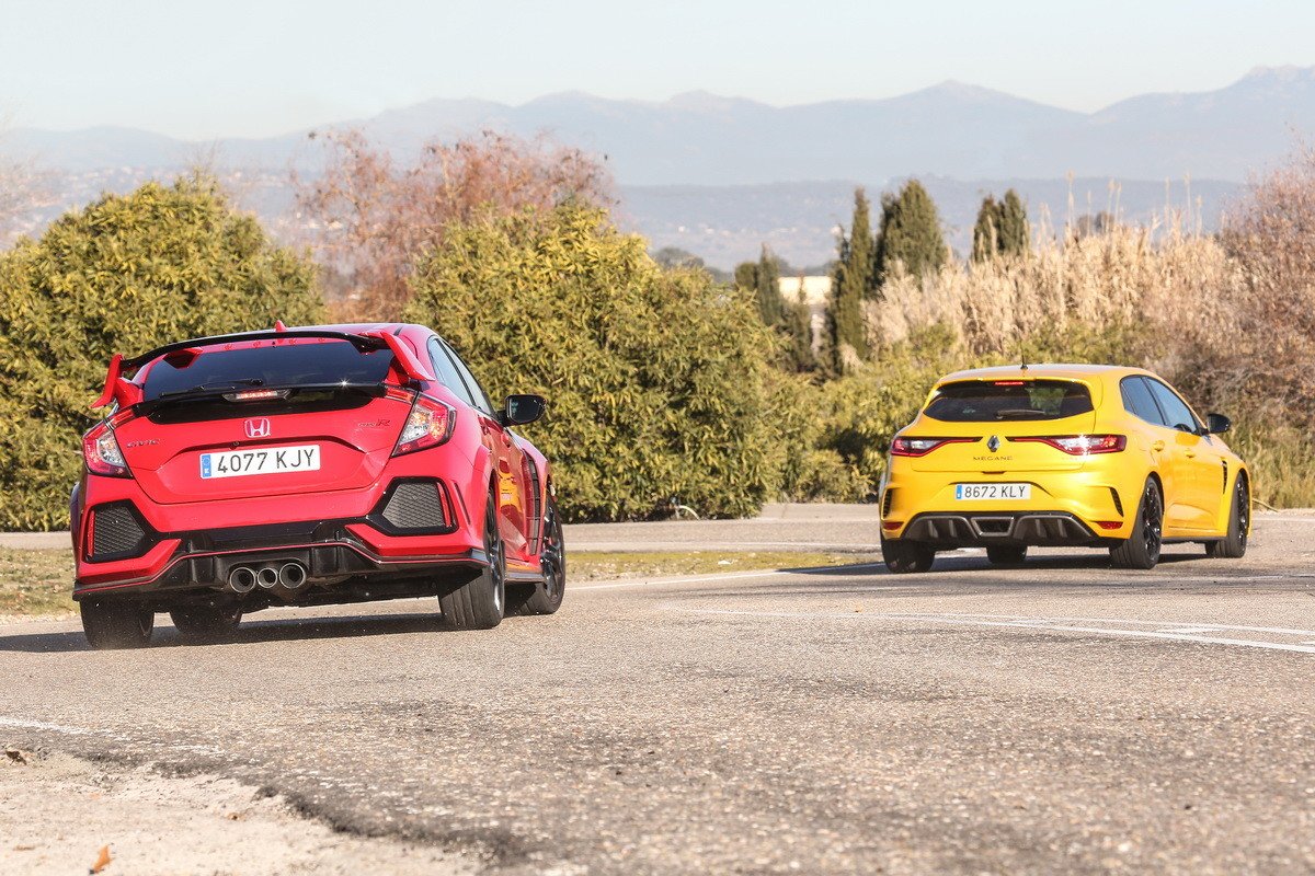 Comparativa: Honda Civic Type R vs Renault Mégane R.S.