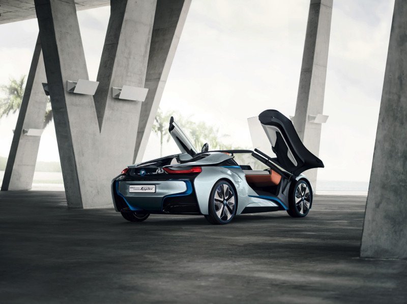 BMW i8 Spyder: el deportivo descapotable híbrido y enchufable