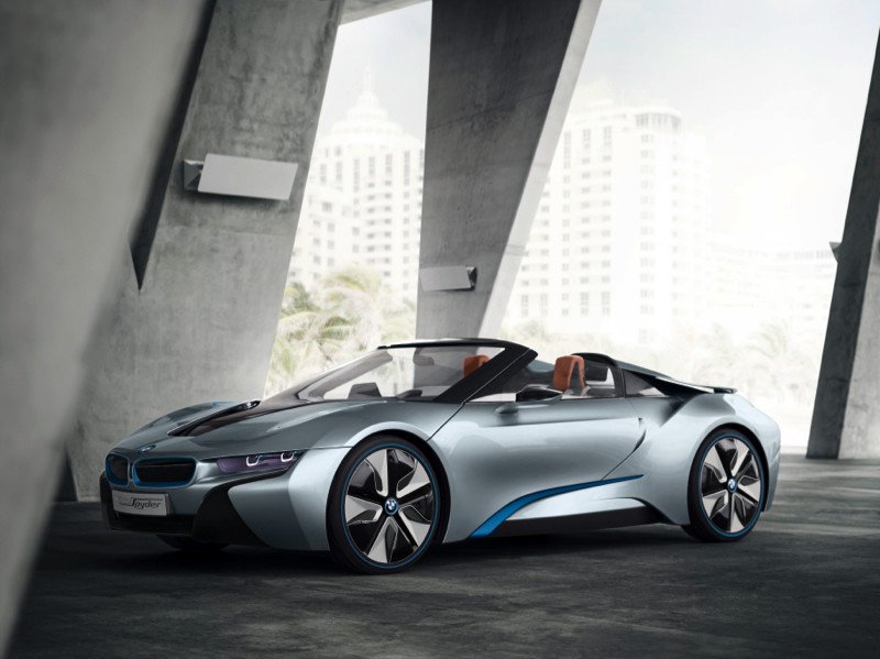 BMW i8 Spyder: el deportivo descapotable híbrido y enchufable