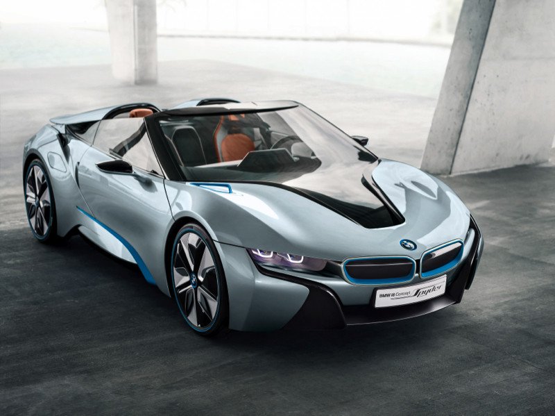 BMW i8 Spyder: el deportivo descapotable híbrido y enchufable