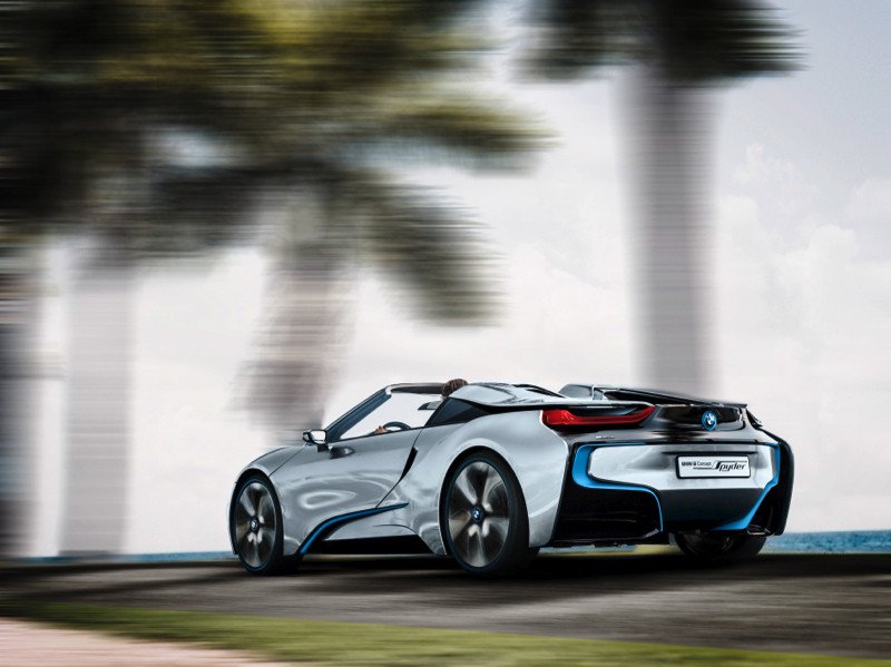 BMW i8 Spyder: el deportivo descapotable híbrido y enchufable