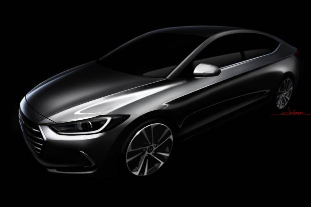 Hyundai desvela las líneas del nuevo Elantra