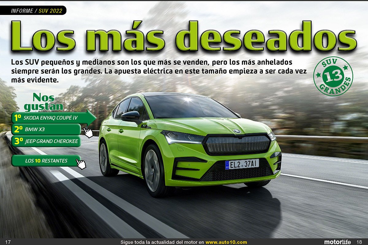 Motorlife Magazine 119: Los SUV que llegarán en 2022
