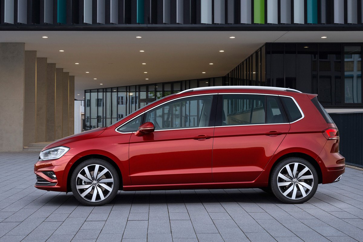 Actualización del Volkswagen Golf Sportsvan para el Salón de Frankfurt