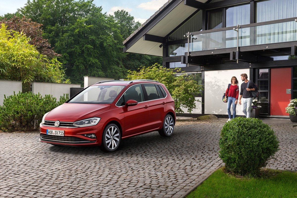 Actualización del Volkswagen Golf Sportsvan para el Salón de Frankfurt