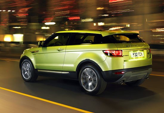 Range Rover Evoque: Ficha ténica y especificaciones