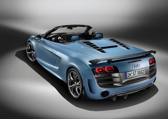 Audi R8 GT Spyder: un descapotable a 317 km/h