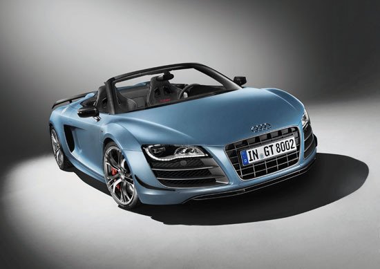 Audi R8 GT Spyder: un descapotable a 317 km/h