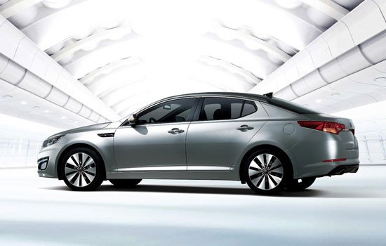 Nuevo Kia Magentis preparado para el Salón de Nueva York