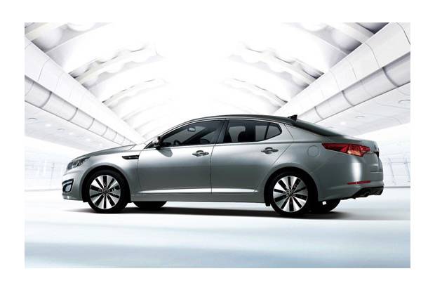 Nuevo Kia Magentis preparado para el Salón de Nueva York