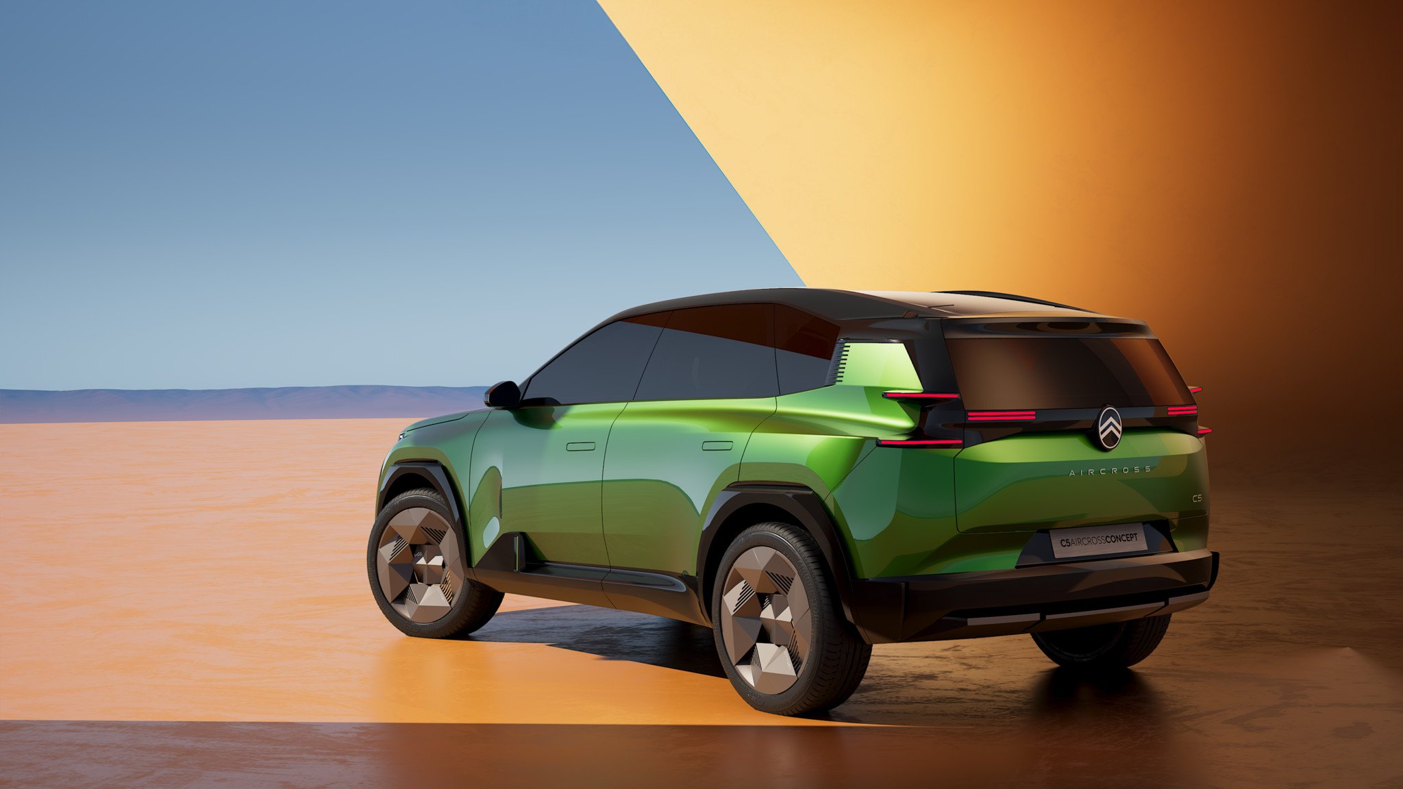 Citroen adelanta a modo de prototipo cómo será el próximo Citroen C5 Aircross para 2025