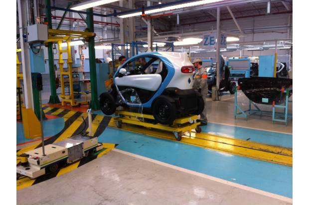 Así se fabrica un Renault Twizy