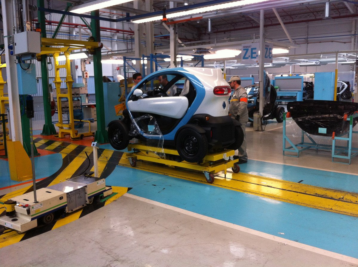 Así se fabrica un Renault Twizy