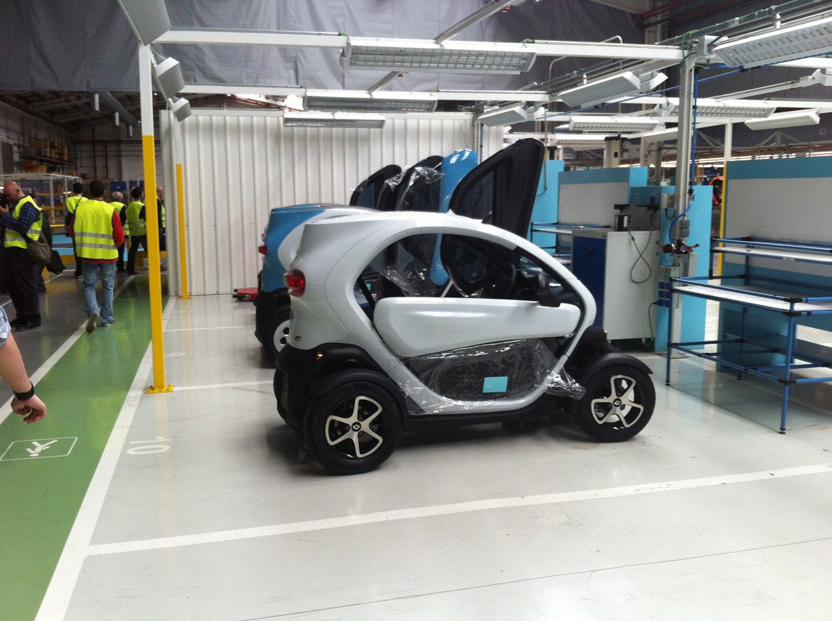 Así se fabrica un Renault Twizy