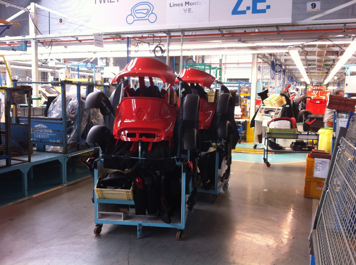 Así se fabrica un Renault Twizy