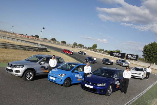 Probamos siete Volkswagen en el Race Tour 2014