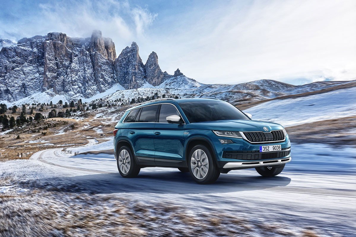 Scout y Sportline, dos nuevos acabados para el Skoda Kodiaq