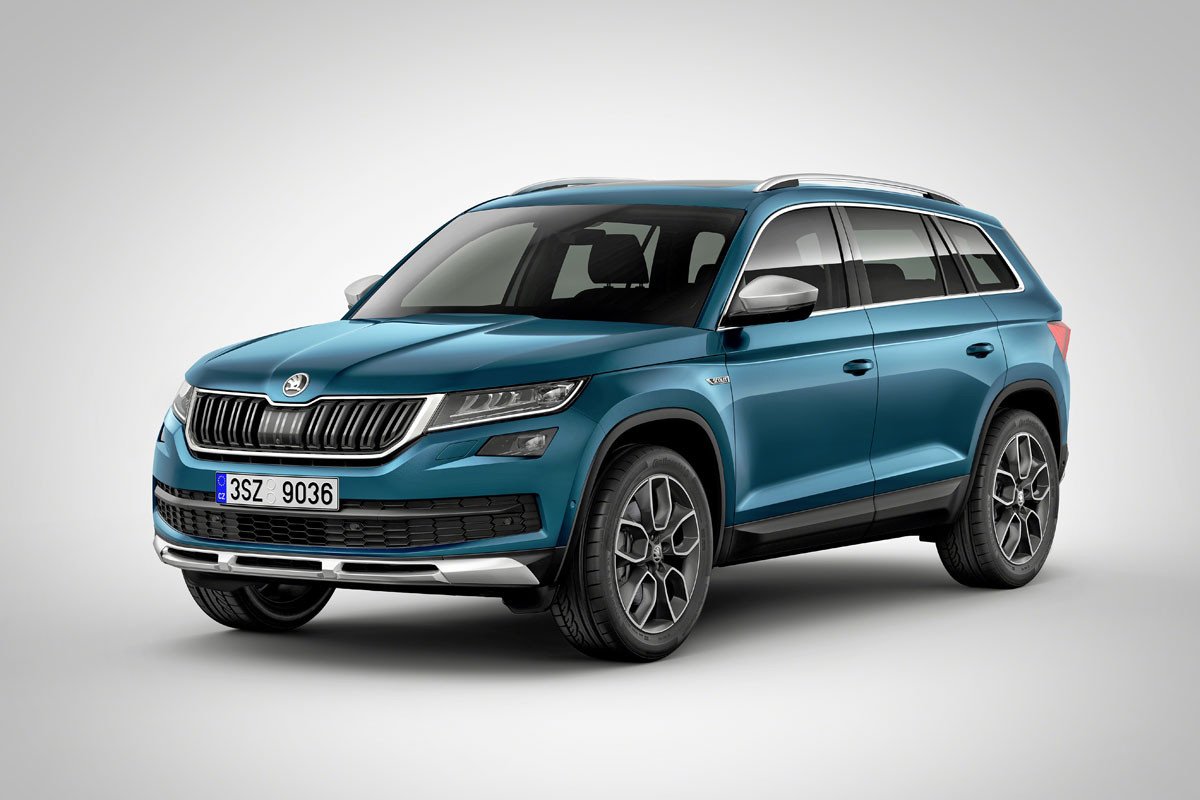 Scout y Sportline, dos nuevos acabados para el Skoda Kodiaq