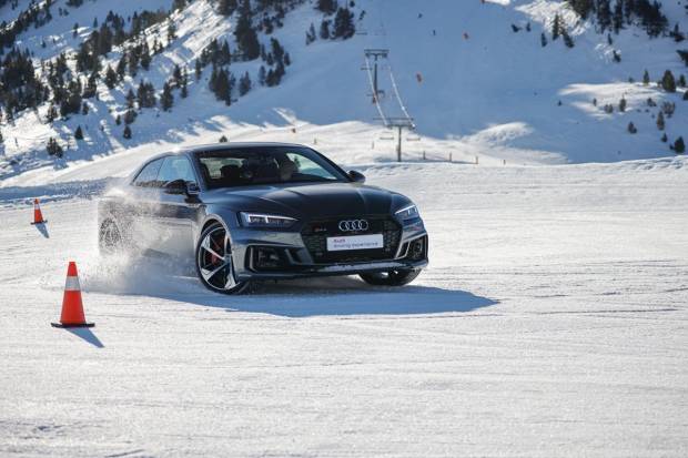 Audi comienza sus cursos de conducción sobre nieve 2023