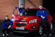 El Manchester United subasta un Chevrolet Trax firmado por sus jugadores