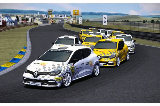 Clio Cup “on line”: Renault en el mundo virtual  